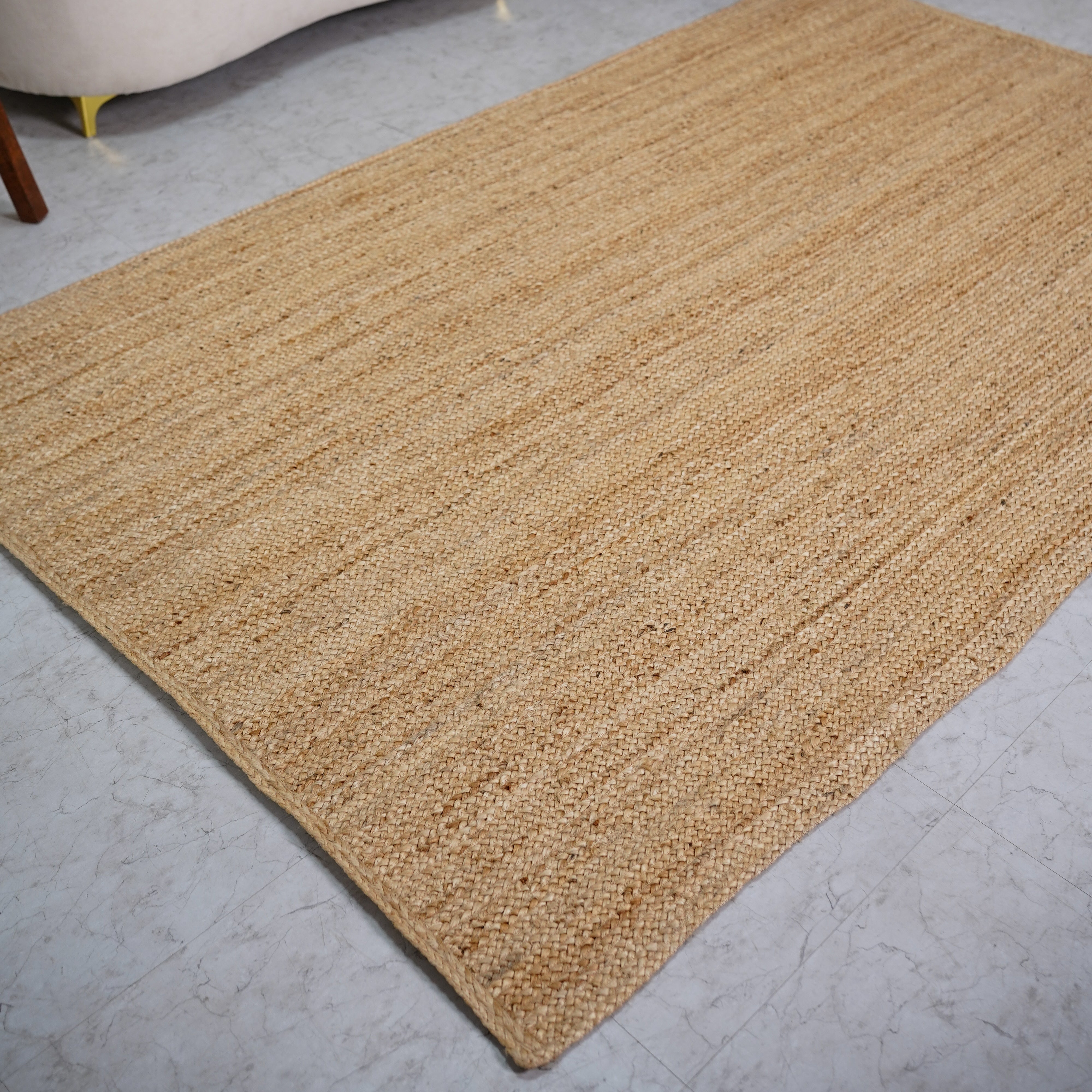 Natural Hemp Jute Rug – Handcrafted Braided Rug with Rustic Charm